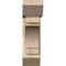Ekena Millwork Merced Slat Rough Sawn Bracket w/ Offset Brace, Douglas Fir, 8"W x 28"D x 28"H BKT0806X28X28MRC06RDF - alternate 4